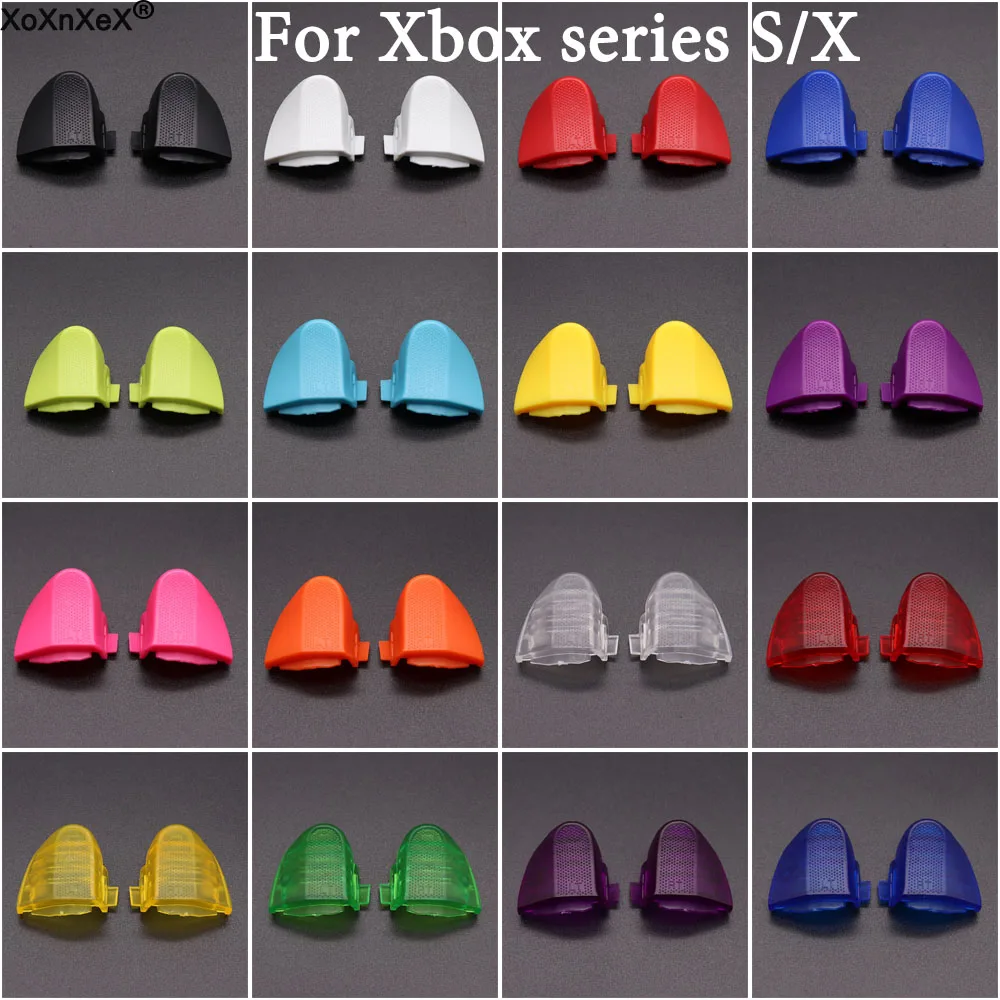 1 пара Для Xbox Серии S X XSX XSS Игровой Контроллер Цветной Пластик RT LT Кнопка Запуска XSS Версия XSX Аксессуары Для Ремонта