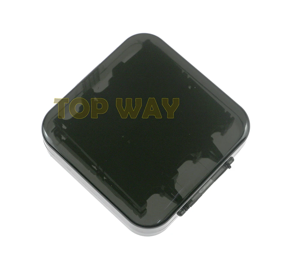 1шт для Nintend Switch Коробка аксессуаров Черный 24в1 ABS Идеальная защита игровой чехол для переноски Держатель игровой коробки