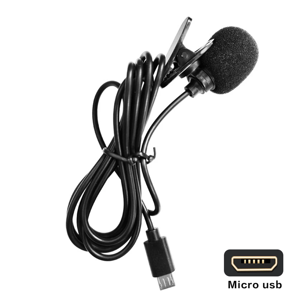 Высококачественный внешний микрофон, спортивная камера, экшн-камера, разъем Micro USB, Длина кабеля 1,5 м V39 V316